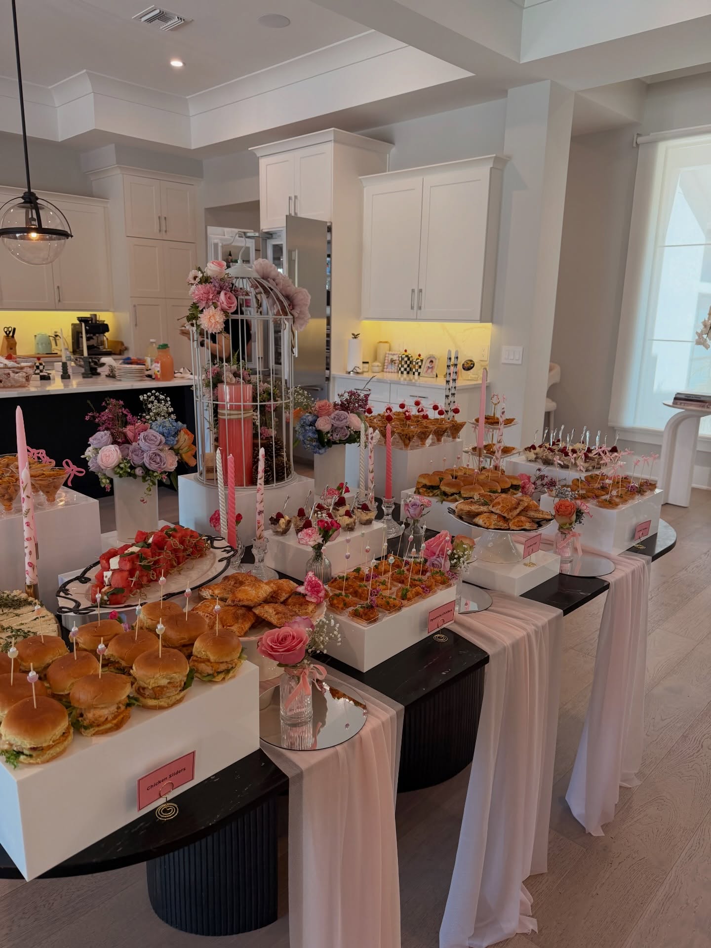Catering spread