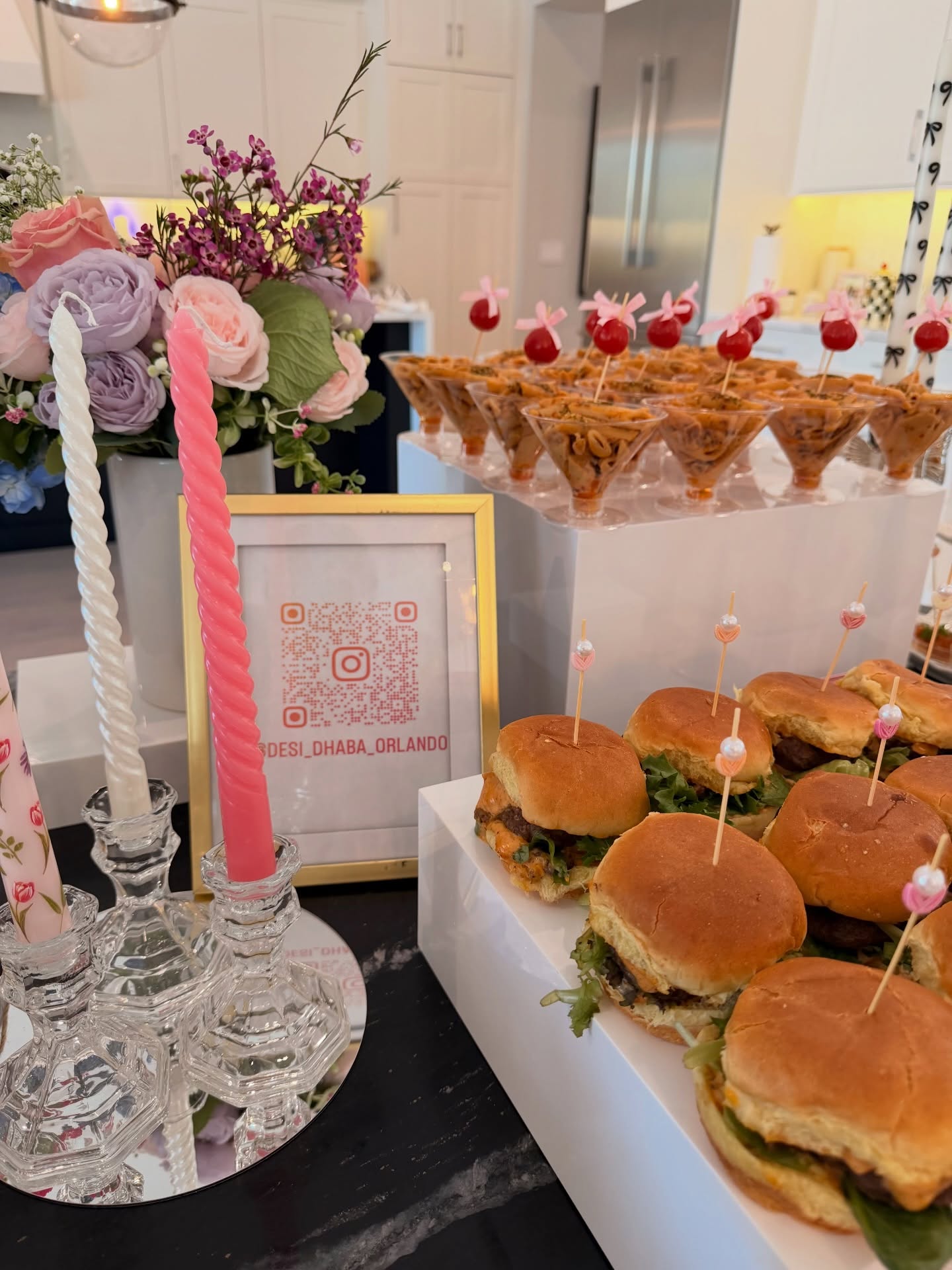 Catering spread