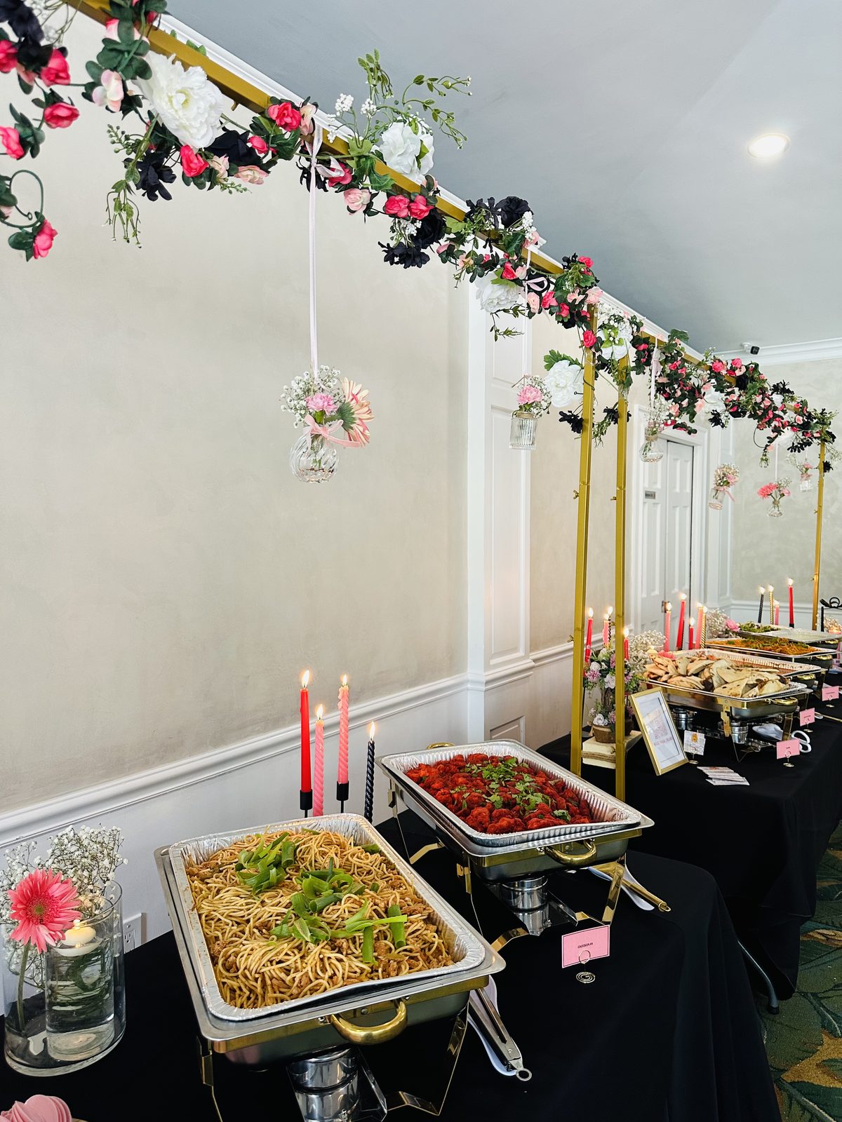 Catering spread