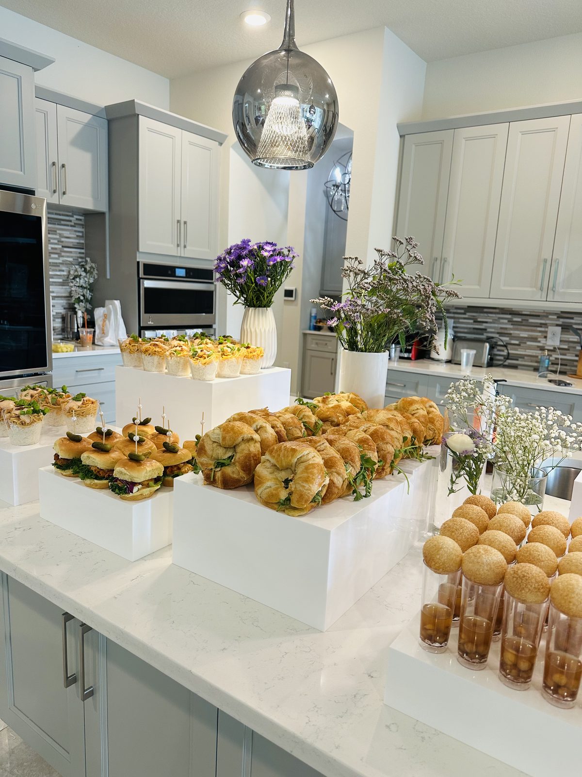 Catering spread