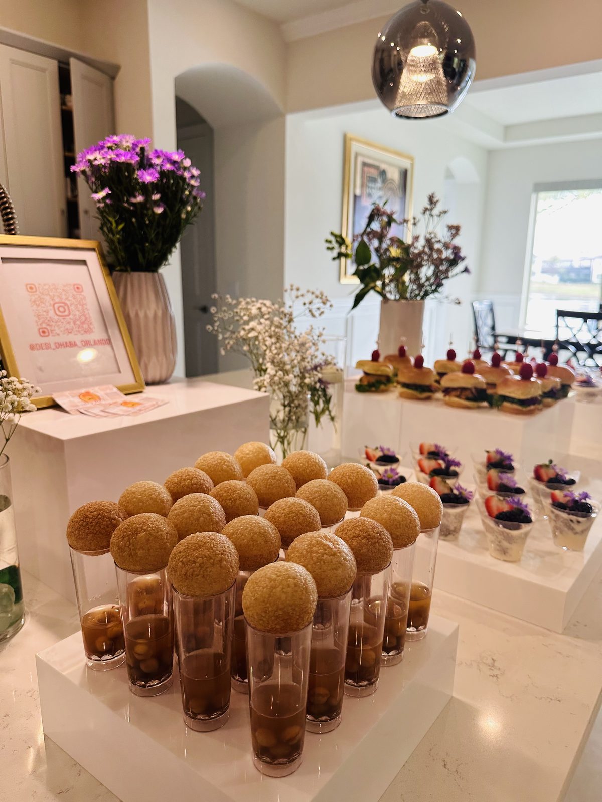 Catering spread