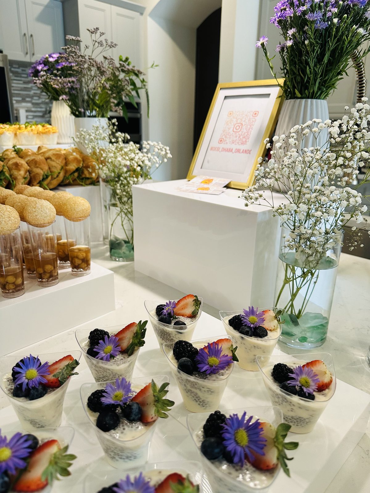 Catering spread