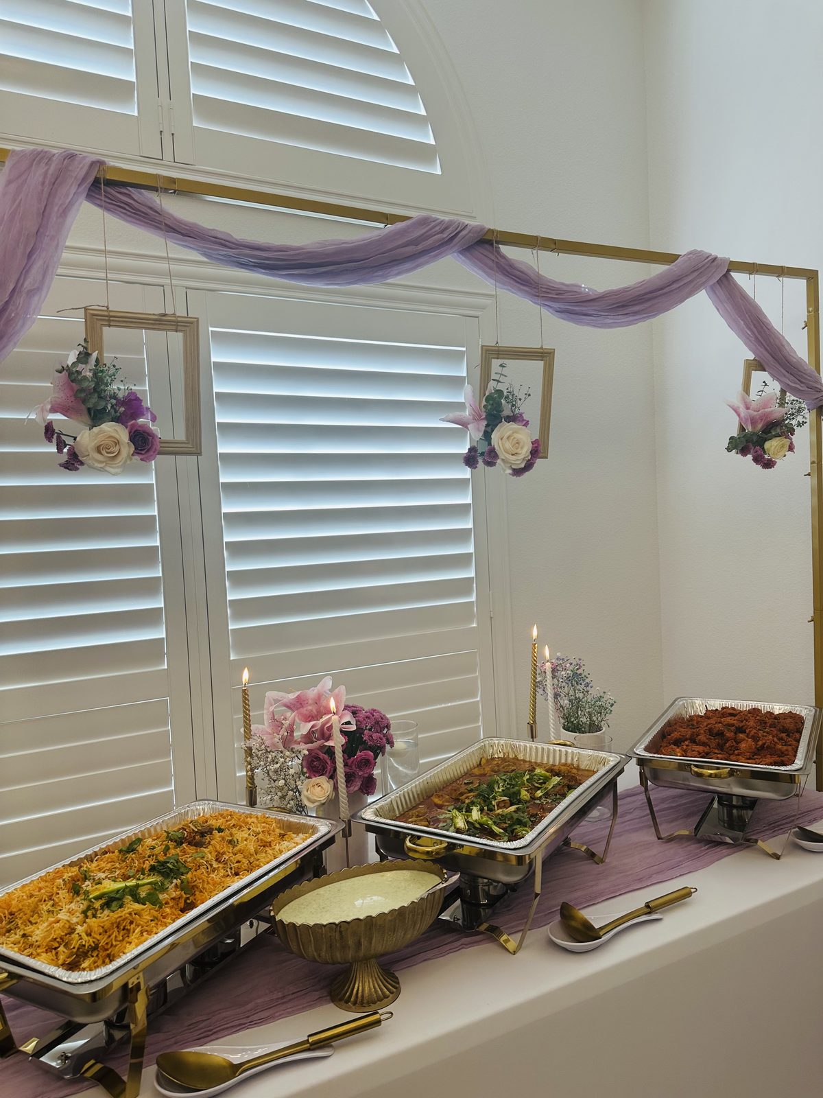 Catering spread